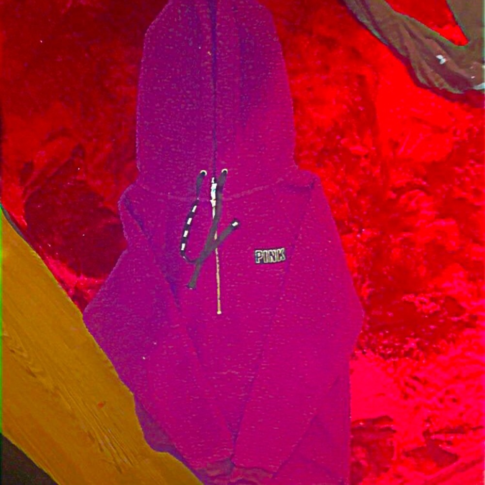 This is a Burgundy hoodie! It’s originally from Pink